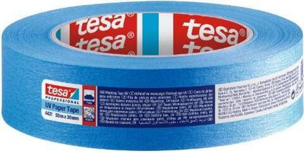 Tesa Abdeckband für den Außenbereich, 50 m x 50 mm