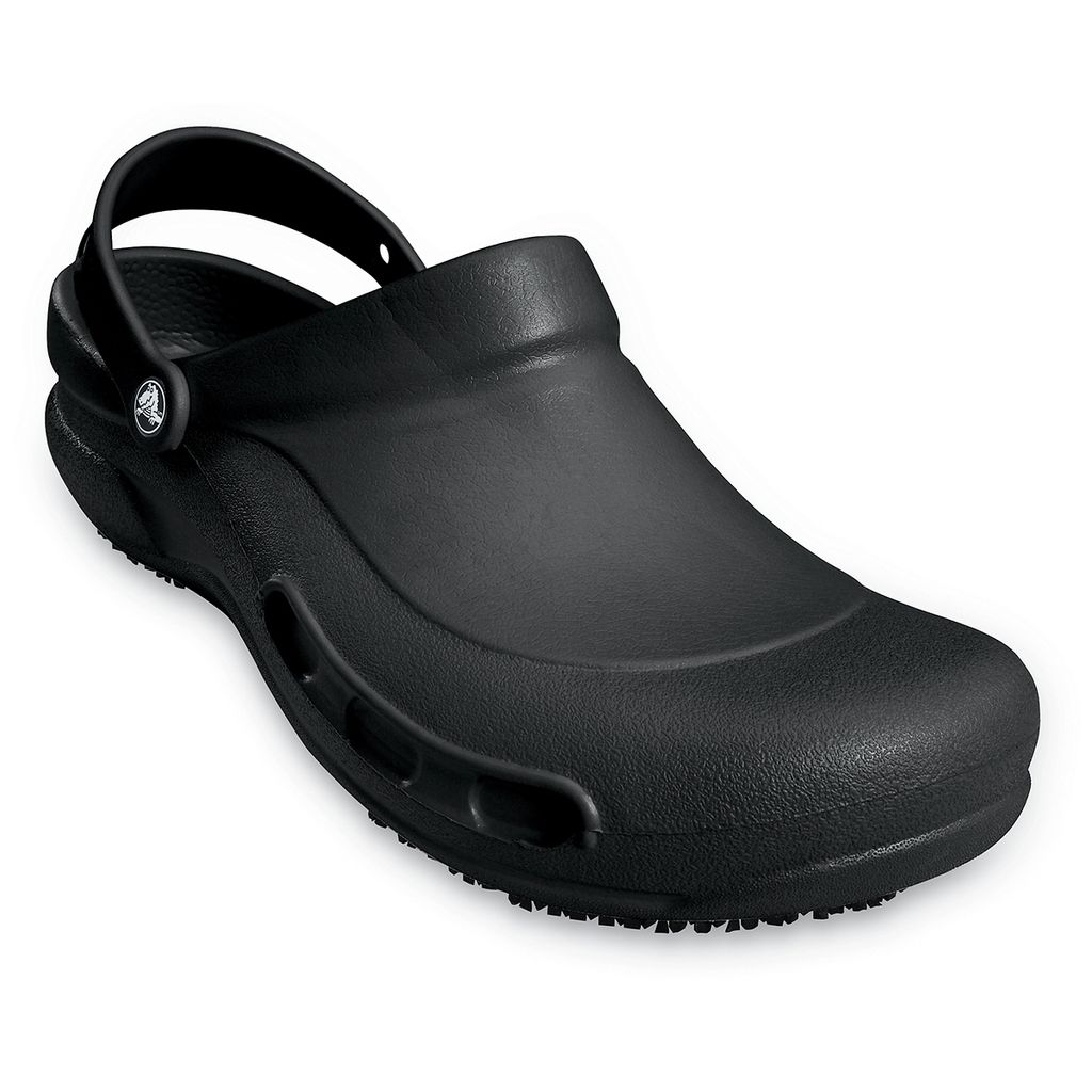 Crocs bequeme Bistro Clogs Übergröße schwarz, Schuhe Doppelgrößen Deutsch:46-47
