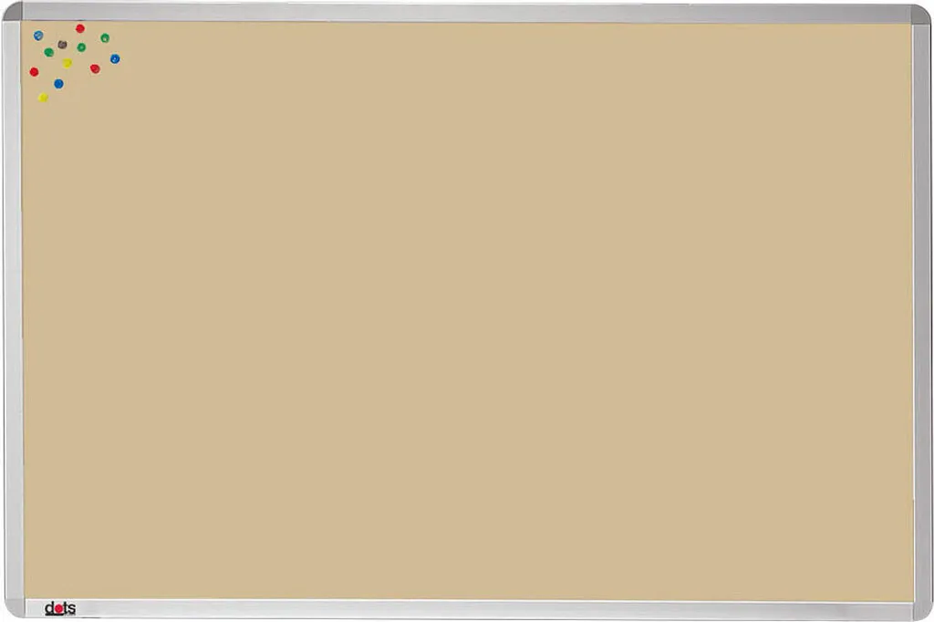 Tableau d'affichage dots PT469001 Pinnwand 90x60 cm Textile Beige