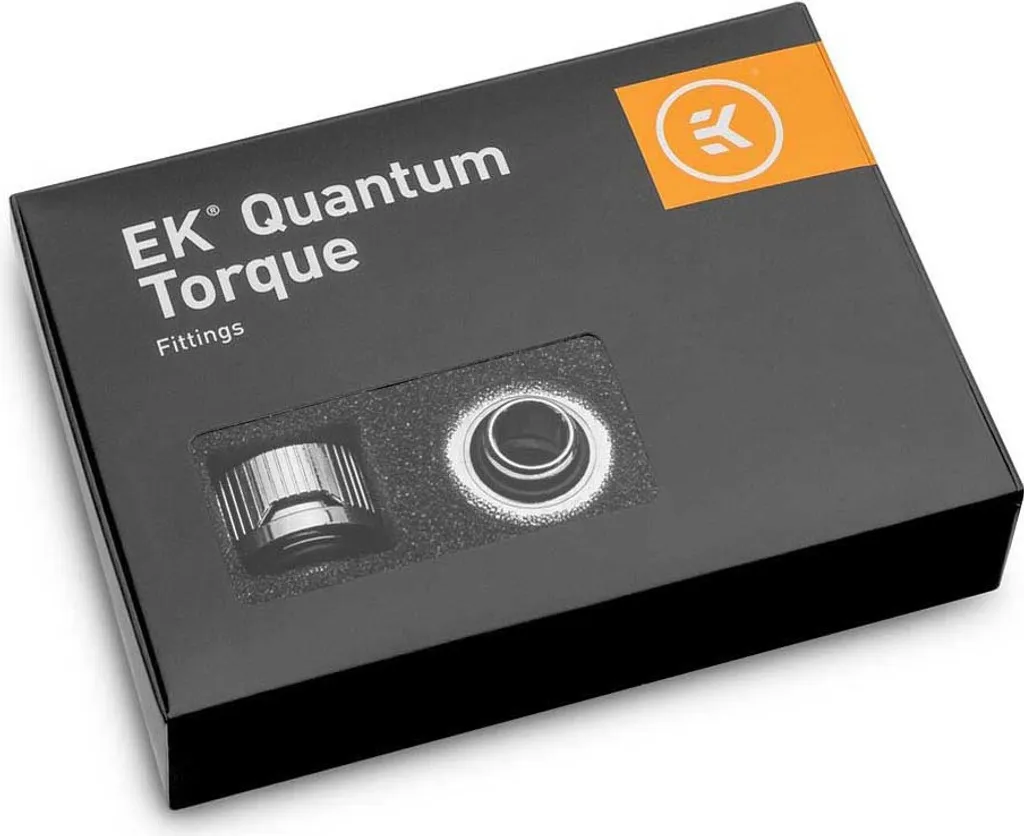 Adaptateur Watercooling Rigide 16mm EK-Quantum Torque HDC - Pack de 6