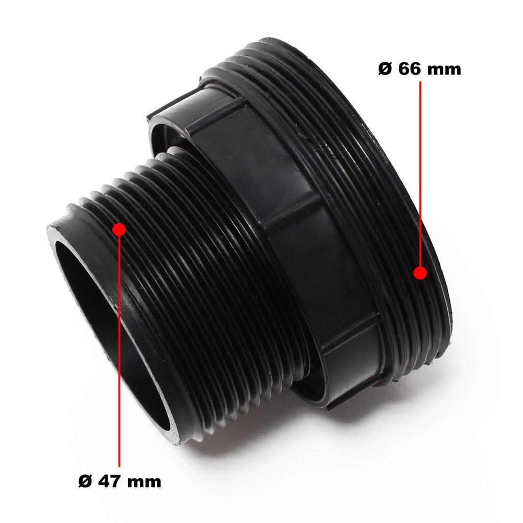 SunSun Ersatzteil für Schwimmbadpumpe Eingangs-, Ausgangsverschraubung, 550 W Poolfilteranlage, Poolpumpe mit Schwimmerschalter, Filterpumpe 13000...