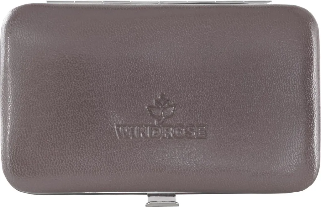 Set de manucure compact WINDROSE Merino Moda gris 5 pièces haute qualité - 4