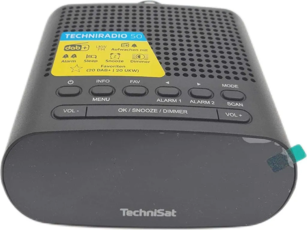 Technisat Techniradio 50 Noir : Radio Numérique DAB+ et FM Compacte - 15