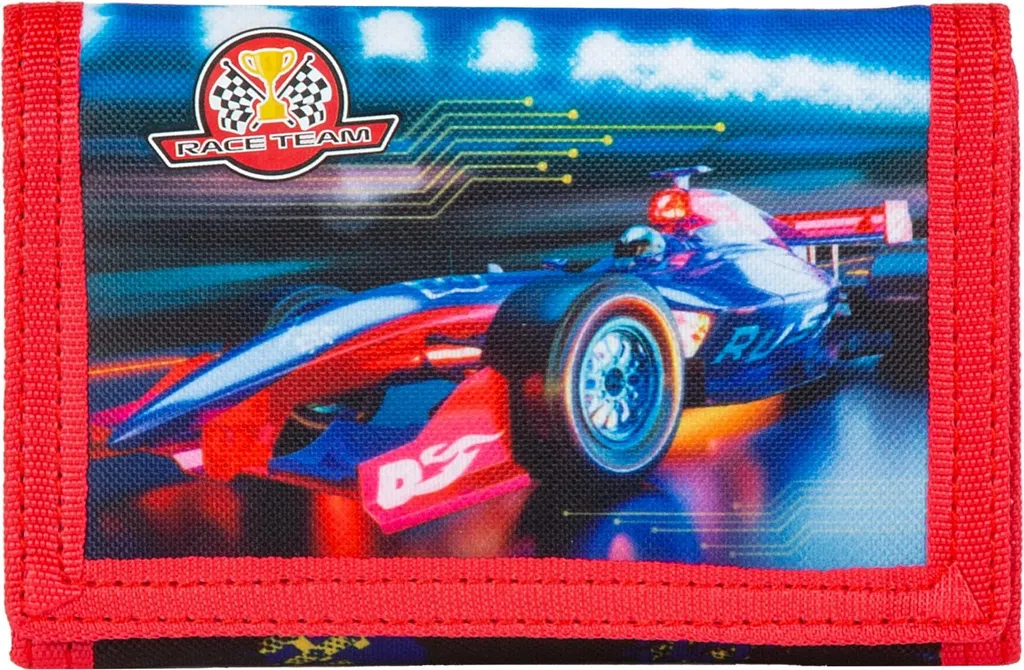 Portafoglio Uomo Racing Team 10: Sottile, Robusto e Pratico per la Città
