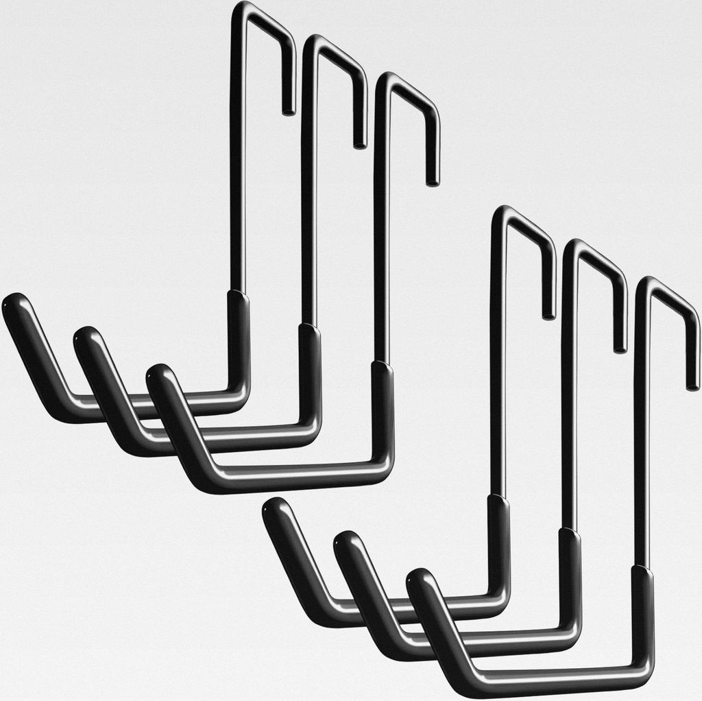 Rafter Hanger Hook Garage Bike Hooks Ladder Hanger Large S Hooks for Hanging,with Non Slip Coating,for Organizing Bulk Items,Ladders,Bikes,Ropes an...