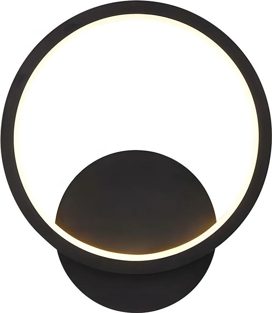 Applique Toolight LHJ081-W Black LED - Lampada da Parete Design Moderno