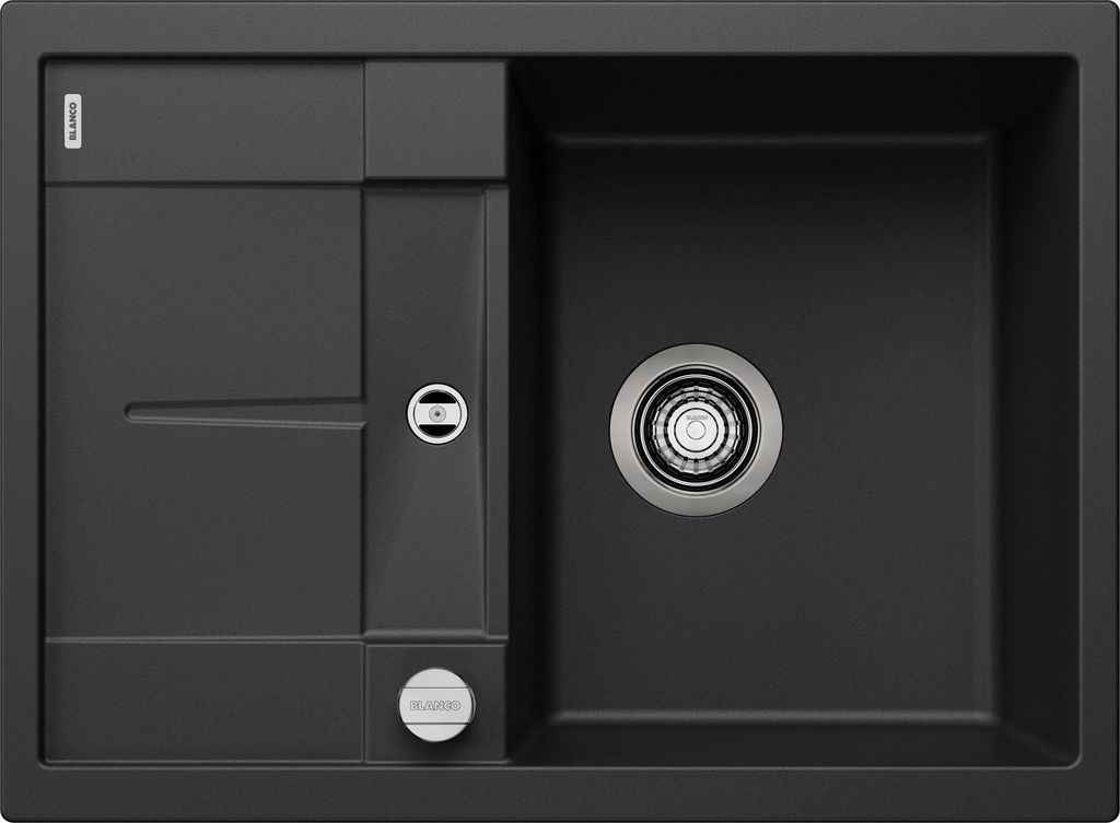 BLANCO METRA 45 S Compact SILGRANIT schwarz Produktbild 