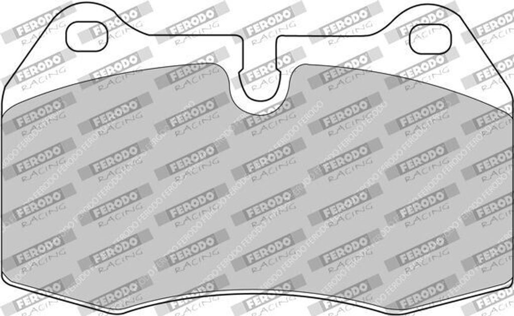 Bremsbelagsatz, Scheibenbremse FERODO FDS998