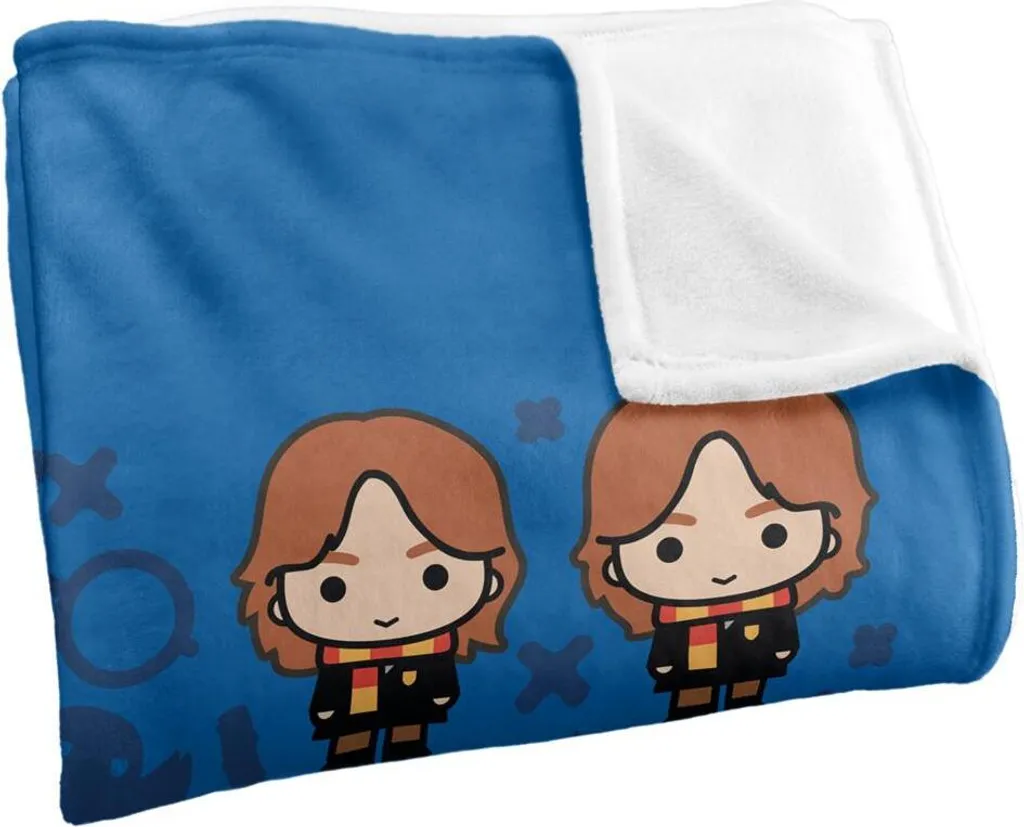 Couverture Harry Potter pour Soirée Cocooning Mischief Managed Chibi - 3