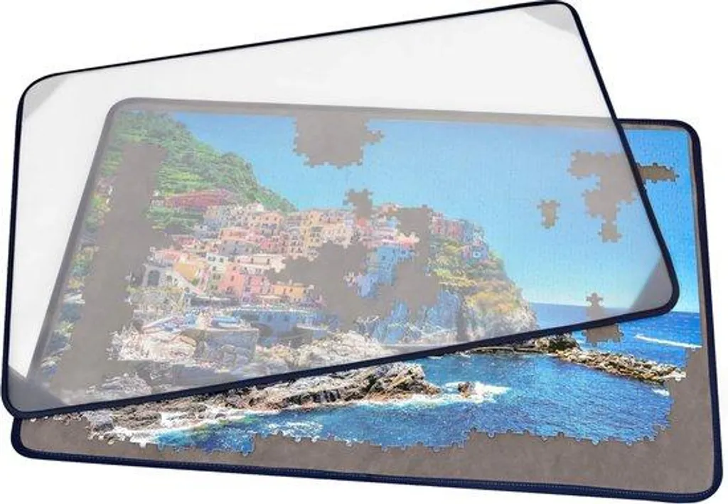 Plateau de puzzle antidérapant pliable : fini les pièces perdues ou abîmées
