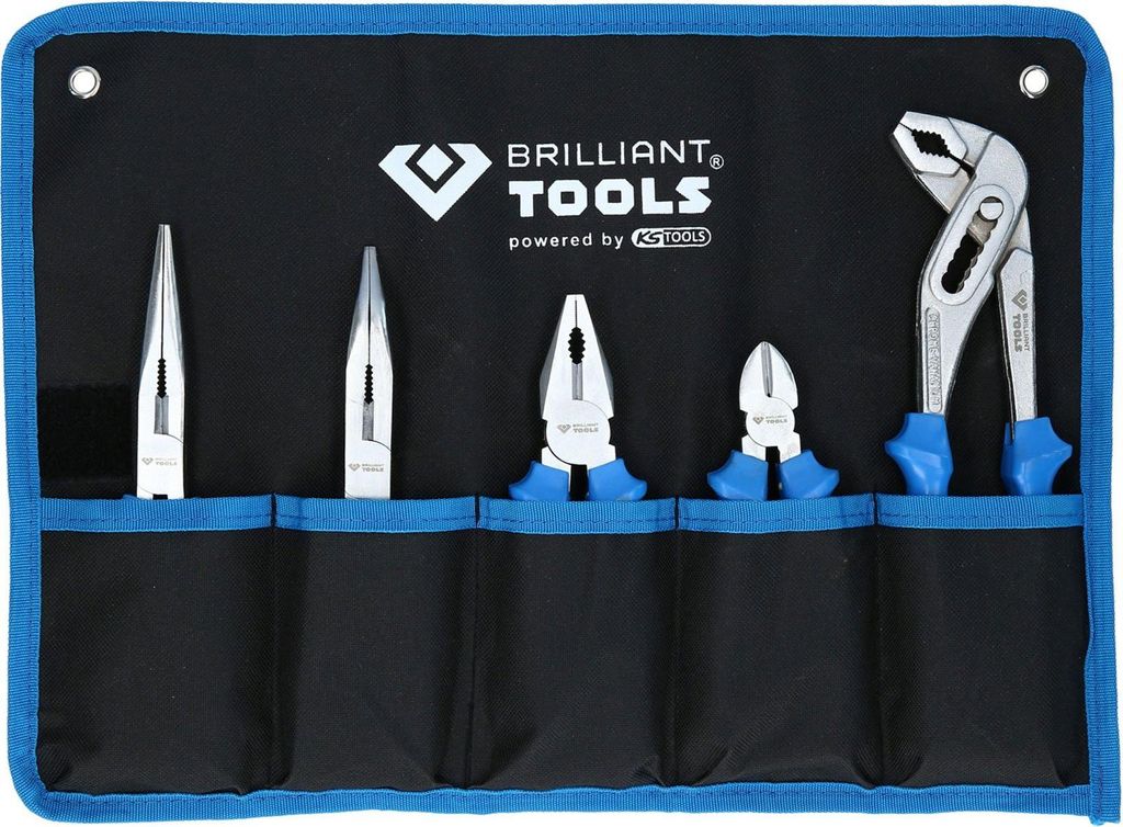 Brilliant Tools Jeu de pinces, 5 pièces Image du produit 