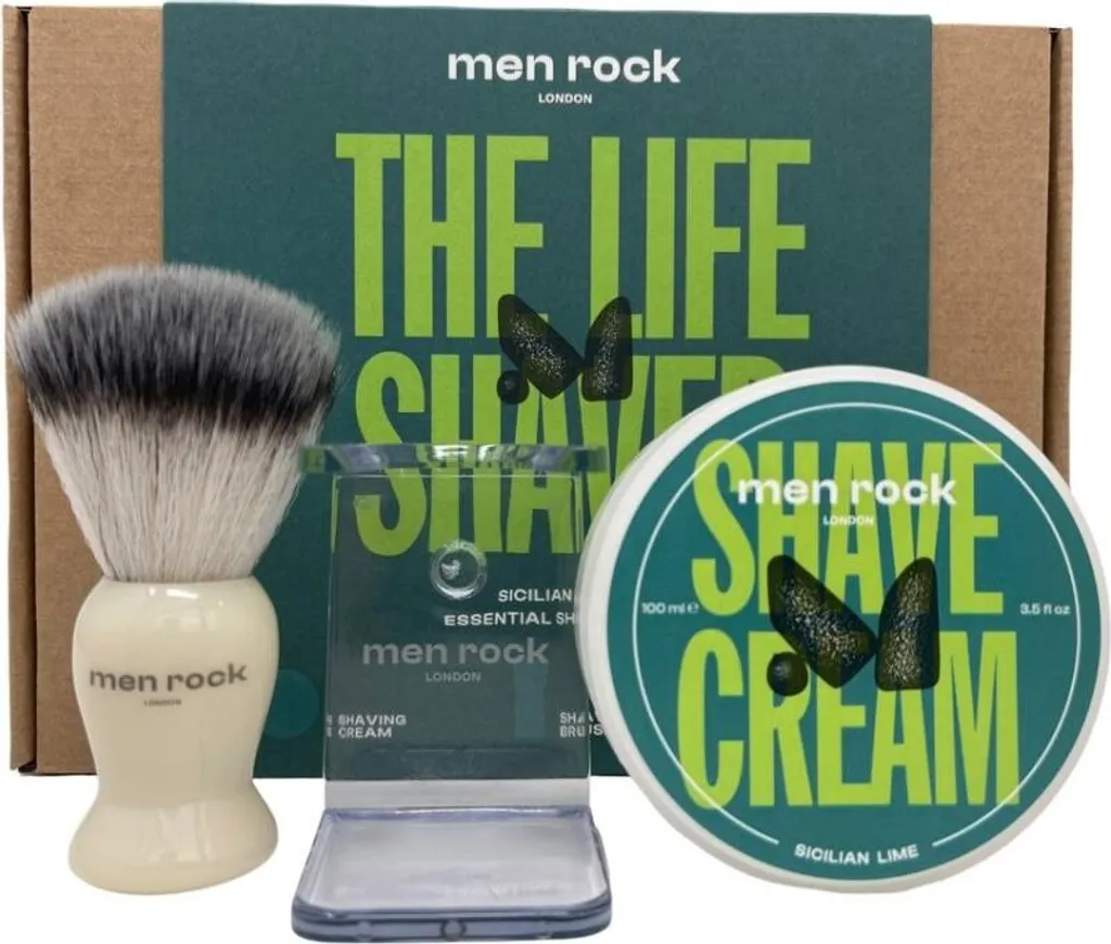 Kit de rasage citron vert de Sicile aux extraits naturels tonifiants