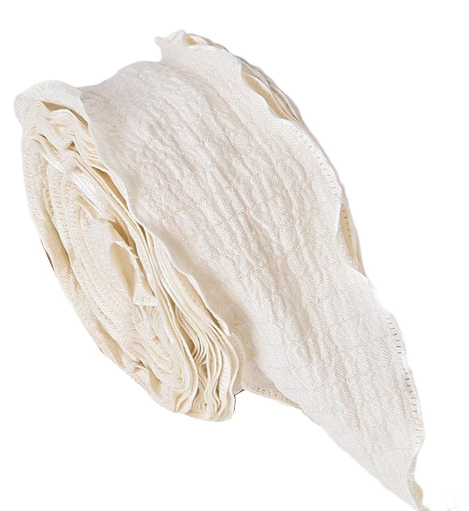 1 Rolle 900 x 4 cm plissiertes Band, ideal zum Nähen von Blumensträußen, Geschenkverpackungen und zum Verzieren von Geschenkboxen.