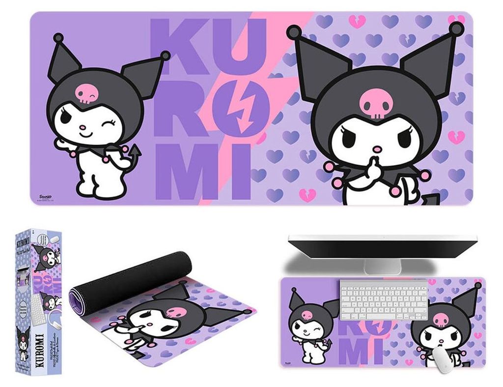 Hello Kitty Kuromi Gaming-Schreibtischunterlage Produktbild 