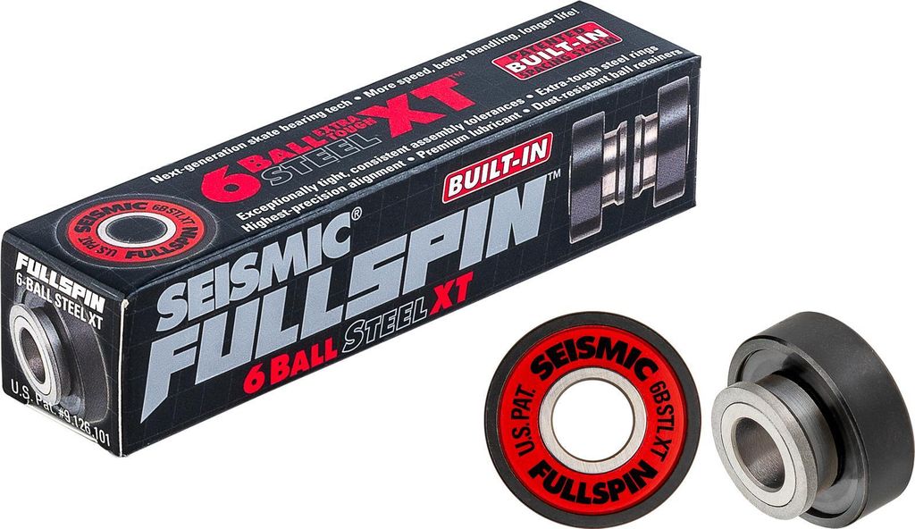 Kugellager - Fullspin 6-Ball Steel Xt Built-In - Brng Flspn 6B Stl Xt Bi - Seismic