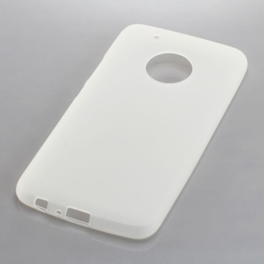 Handy Hülle TPU Schutz Case Bumper Schale für Motorola Moto G5 Plus Transparent