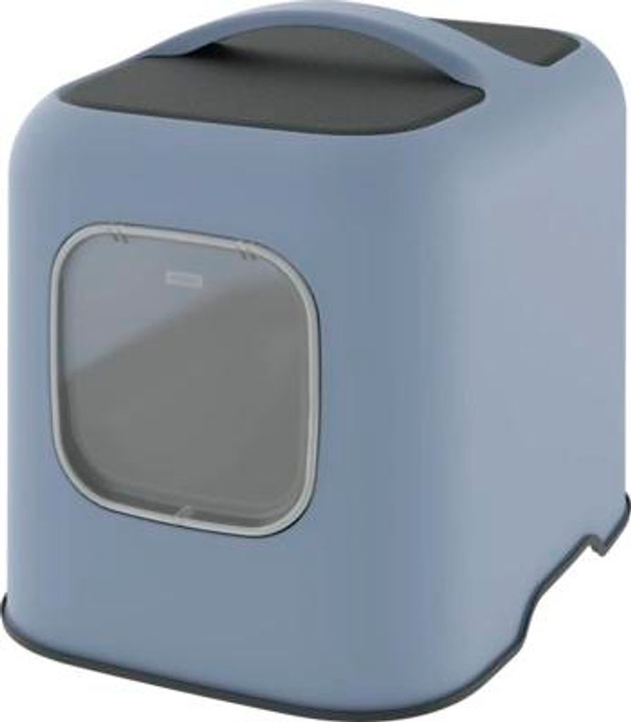 Rotho WHITE XL Katzentoilette - blau Produktbild 