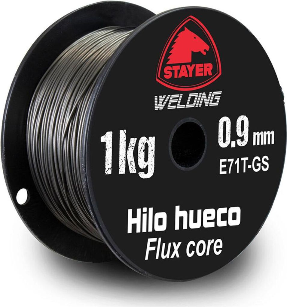 Spule de Flux Kern (Hohlfaden) de 1Kg. 0,9mm.