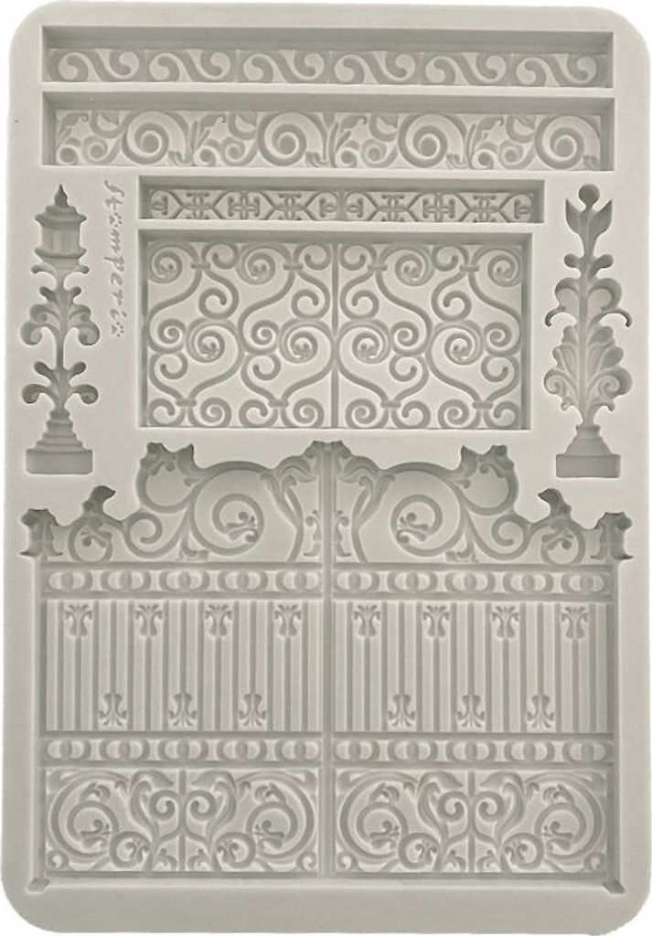 STAMPERIA SILIKONFORM Mold Abformen Gießen Mould, Master of Magic Tor