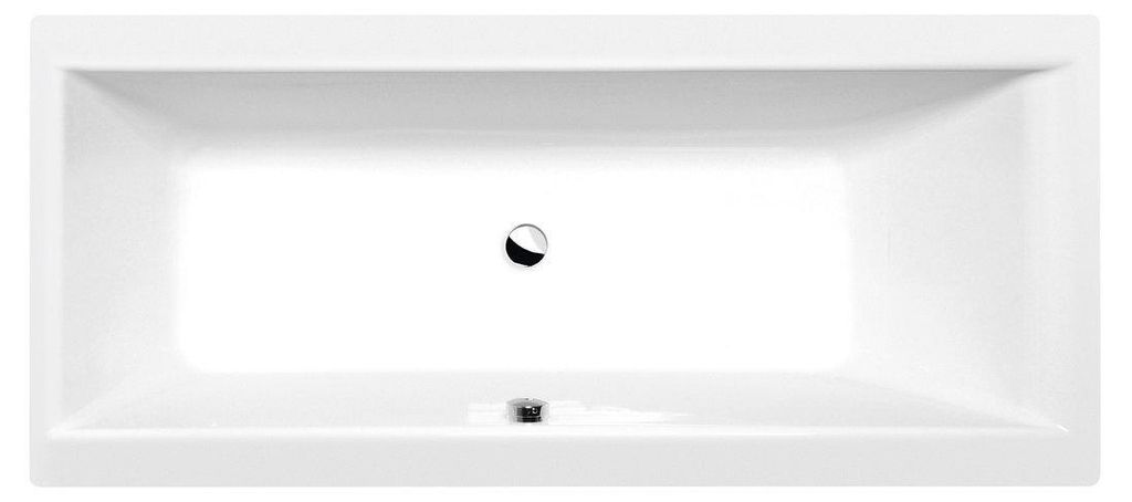 CLEO Rechteckwanne mit Füßen 160 x 70 x 48cm, weiß
