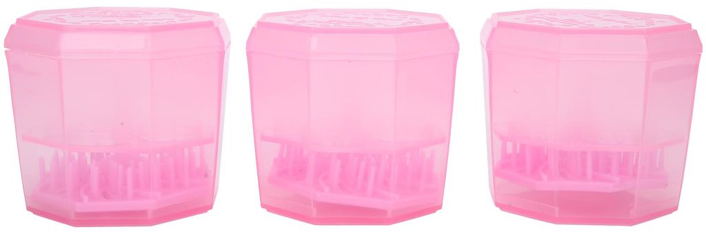 3-teiliges Set Make-up-Pinselreiniger, Trockenbox für Kosmetikpinsel, tragbares Reinigungswerkzeug