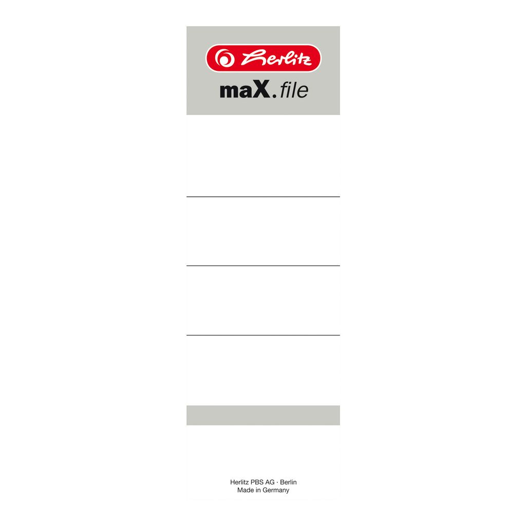 Retroetichetta 60x190mm sk ws 10pz carta in polisacco Immagine del prodotto 