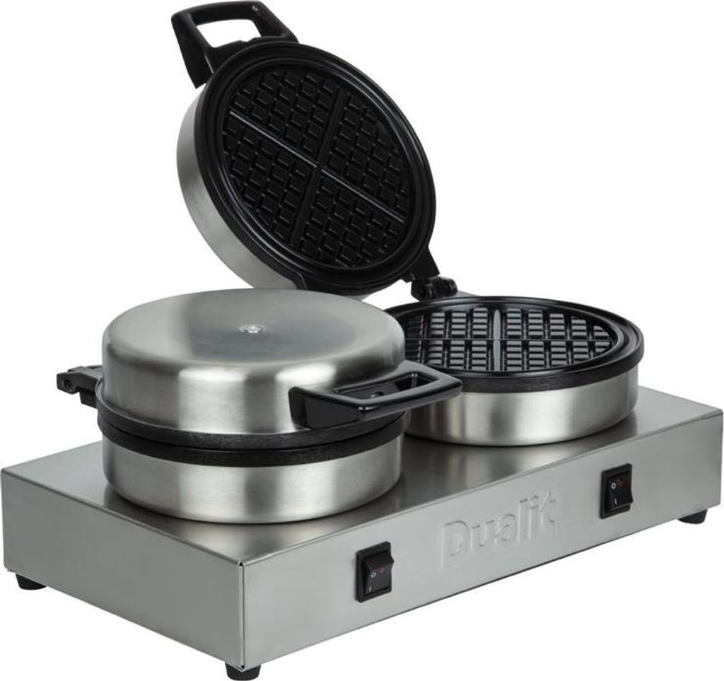 Dualit doppeltes Waffeleisen - Doppelte Antihaftbeschichtung