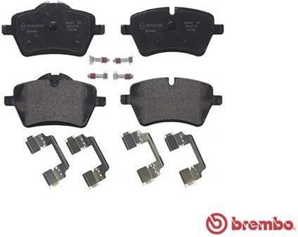 Bremsbelagsatz Scheibenbremse 18 mm BREMBO für u.a. MINI MINI COUNTRYMAN
