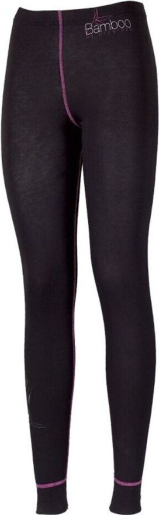 Damen Funktionsunterwäsche PROGRESS E SDNZ Bamboo Schwarz/Lila Schwarz MIT