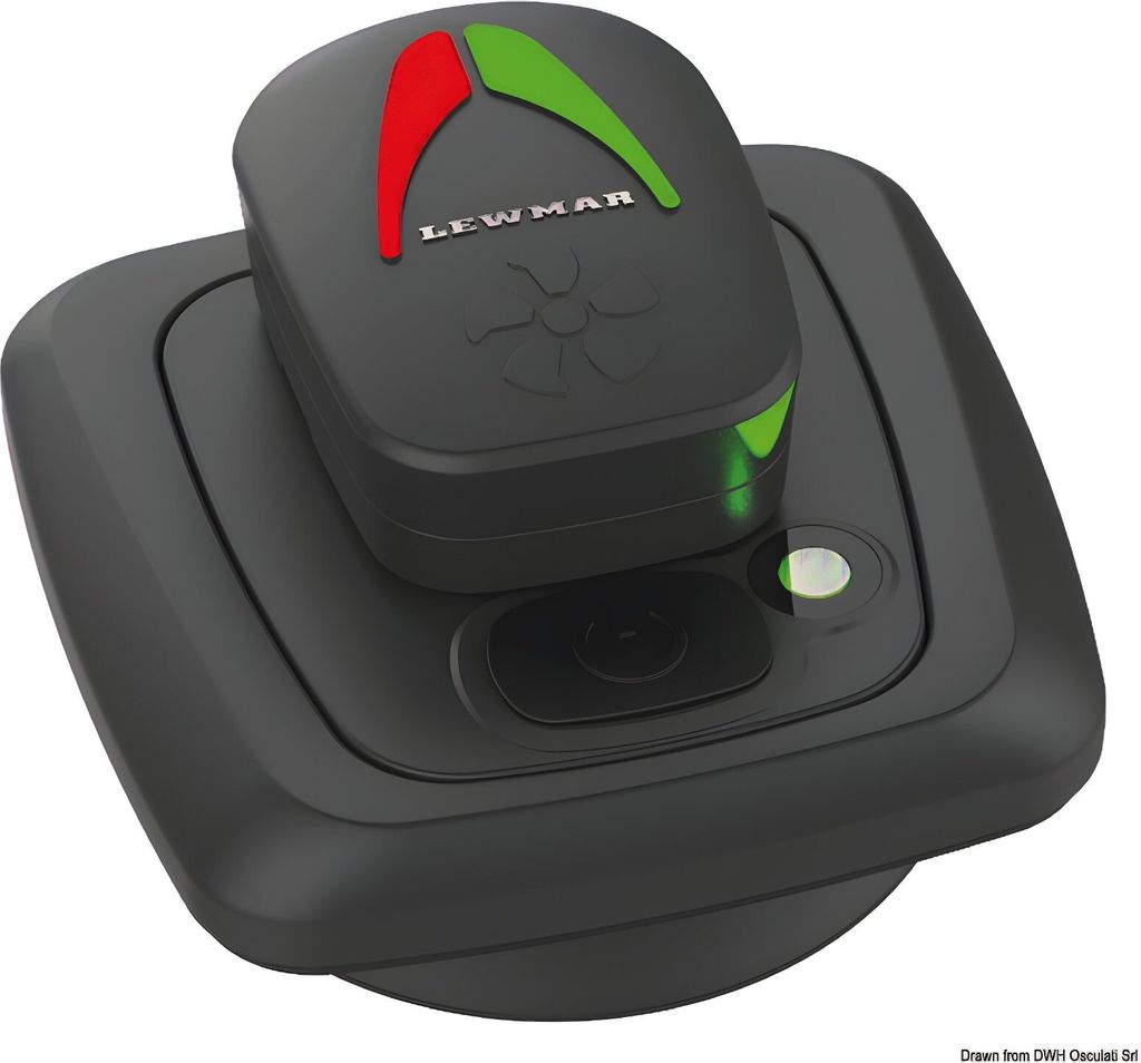 Lewmar Blue Generation Joystick/Joypad für Bugstrahlruder Single o. Dual Boote Ausführung: Single Joypad