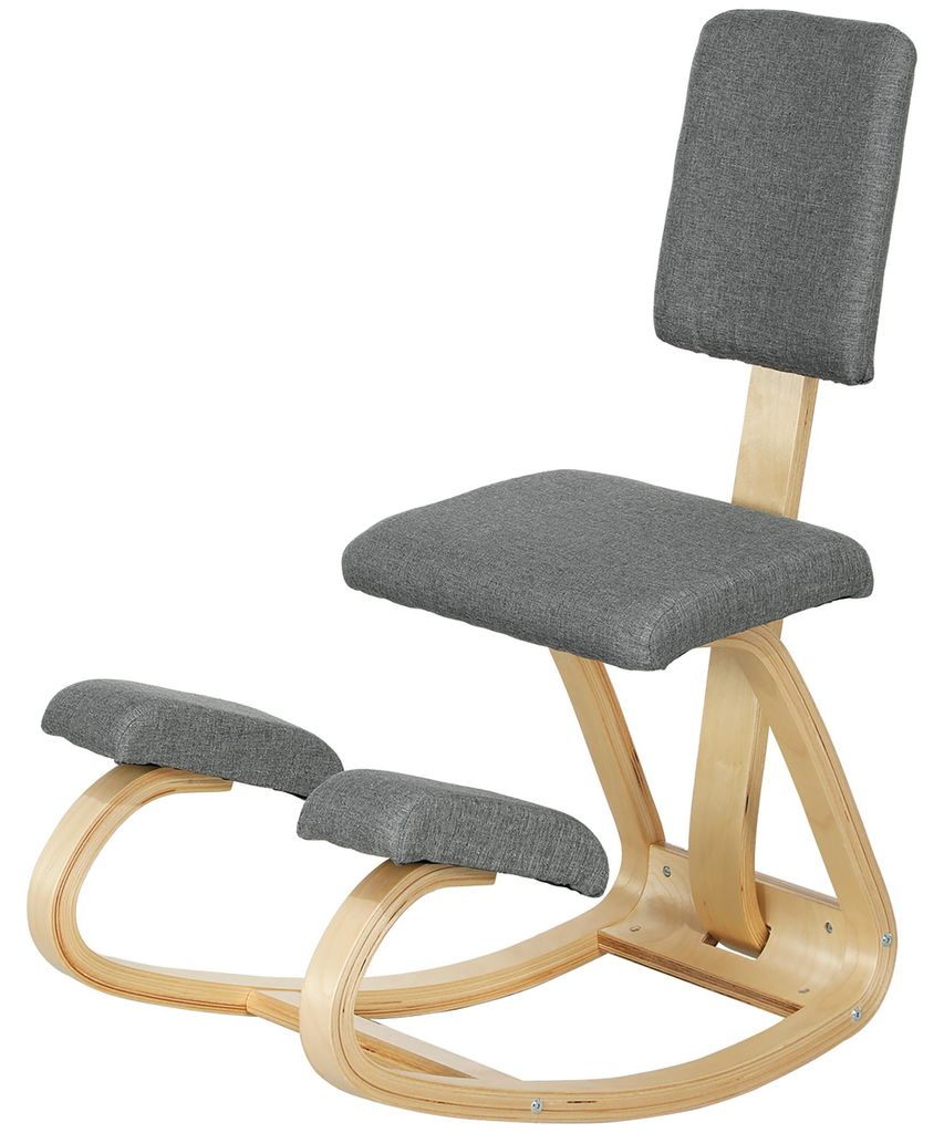 HOMCOM Ergonomischer Kniestuhl, Kniehocker Gesundheitsstuhl Produktbild 