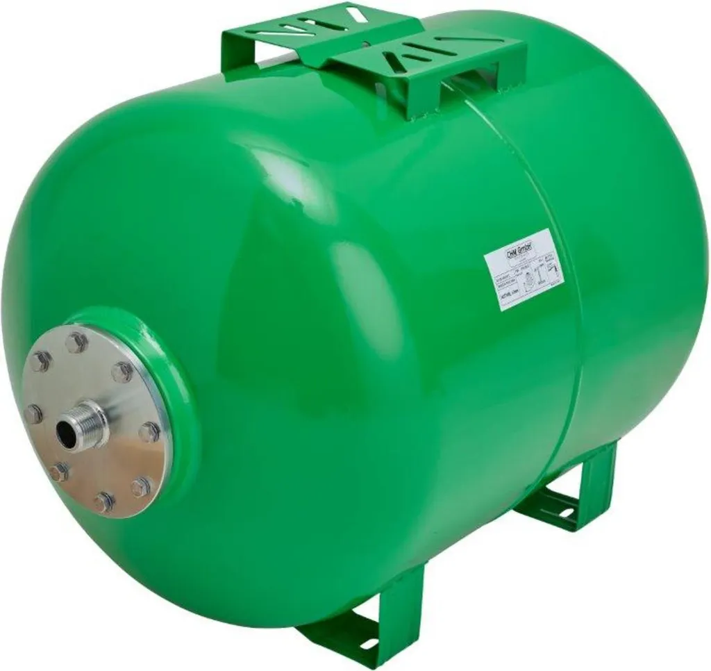 Réservoir à Vessie 100 Litres en Acier et Kit de Surpression avec Tuyau
