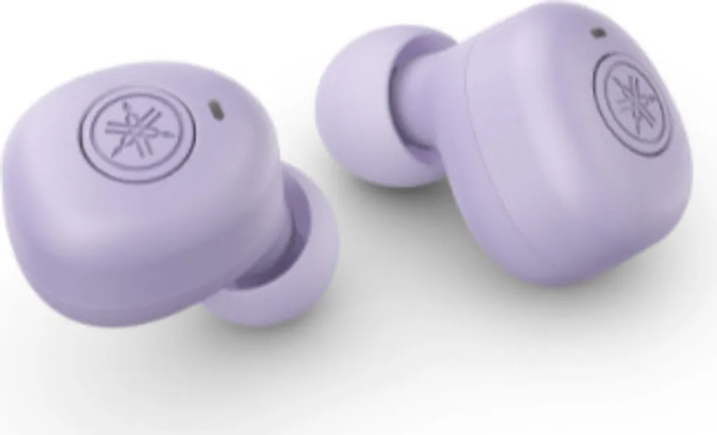 Écouteurs True Wireless Yamaha TW-E3B Casque Audio Bluetooth Violet