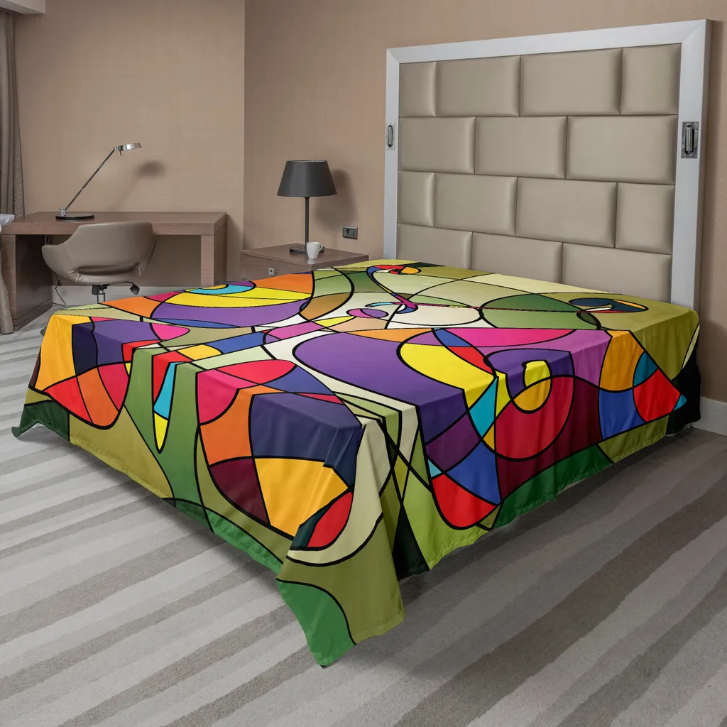 Drap de Décoration Artistique pour Chambre à Coucher 244 x 205 cm