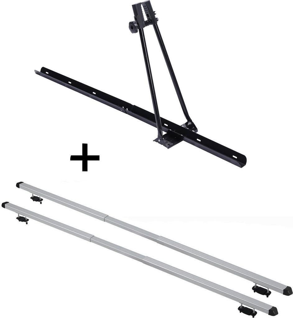 Fahrradträger ORION + Dachträger RAPID kompatibel mit für Kia Soul (5Türer) 08-14