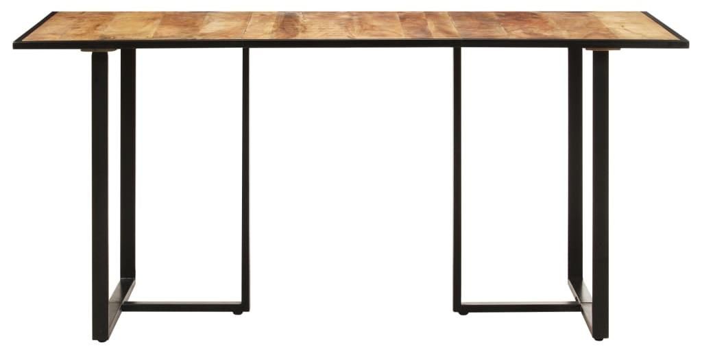 vidaXL Esstisch 200 cm Raues Mangoholz
