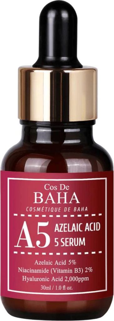COS DE BAHA - A5 Azelaic Acid 5% Serum, 30ml Serum mit 5% Azelainsäure