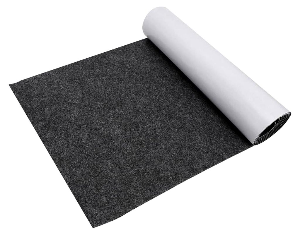 Selbstklebender Filz Grau 1mm, 40x220cm