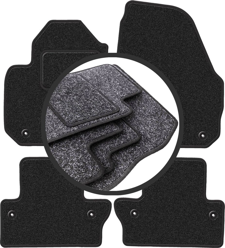 ANTHRA Autofußmatten für: Volvo S60 II Limousine (2010-)