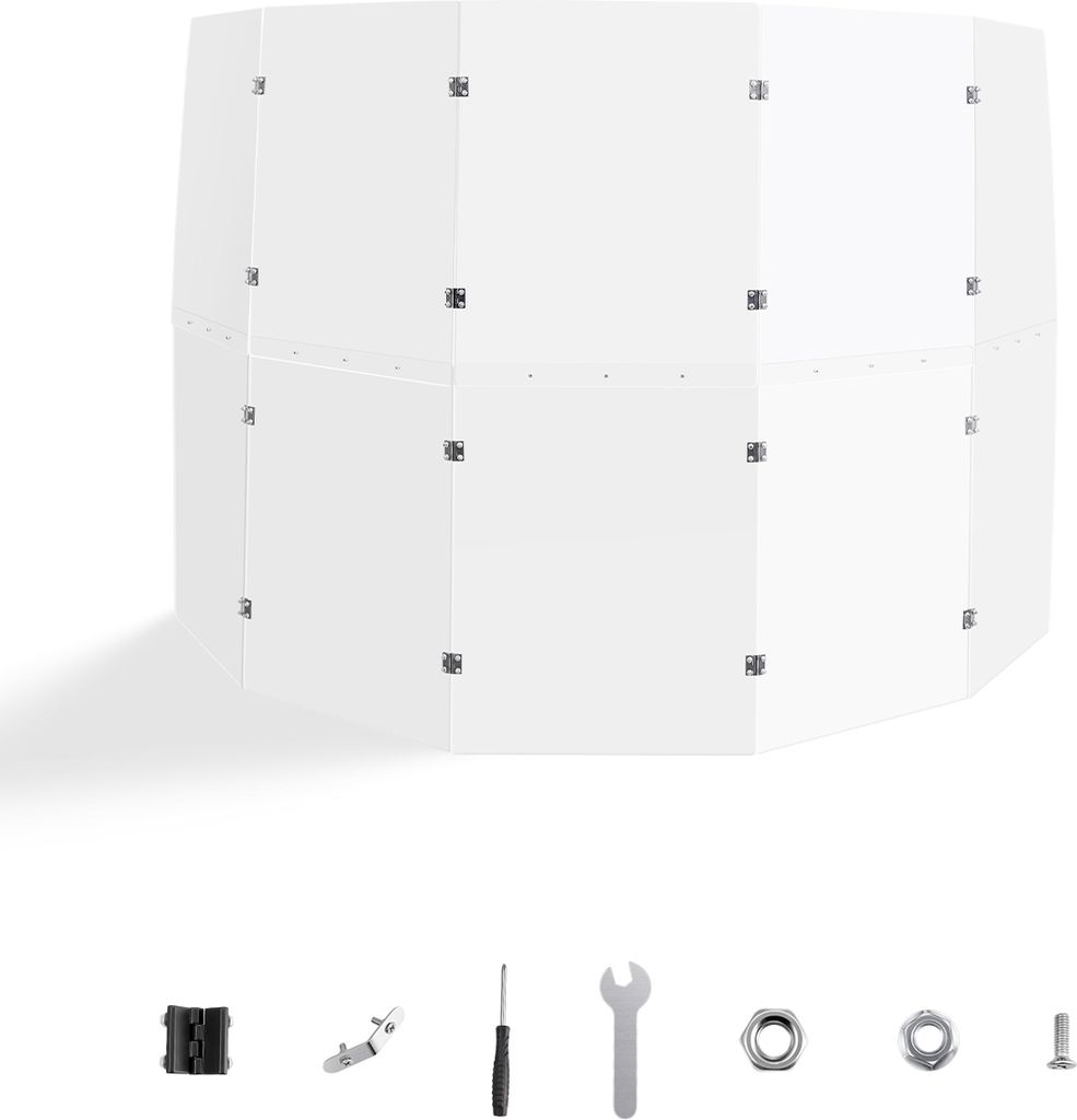 VEVOR Panneau pour batterie, 5 pièces, 60 x 150 cm, pour Image du produit 