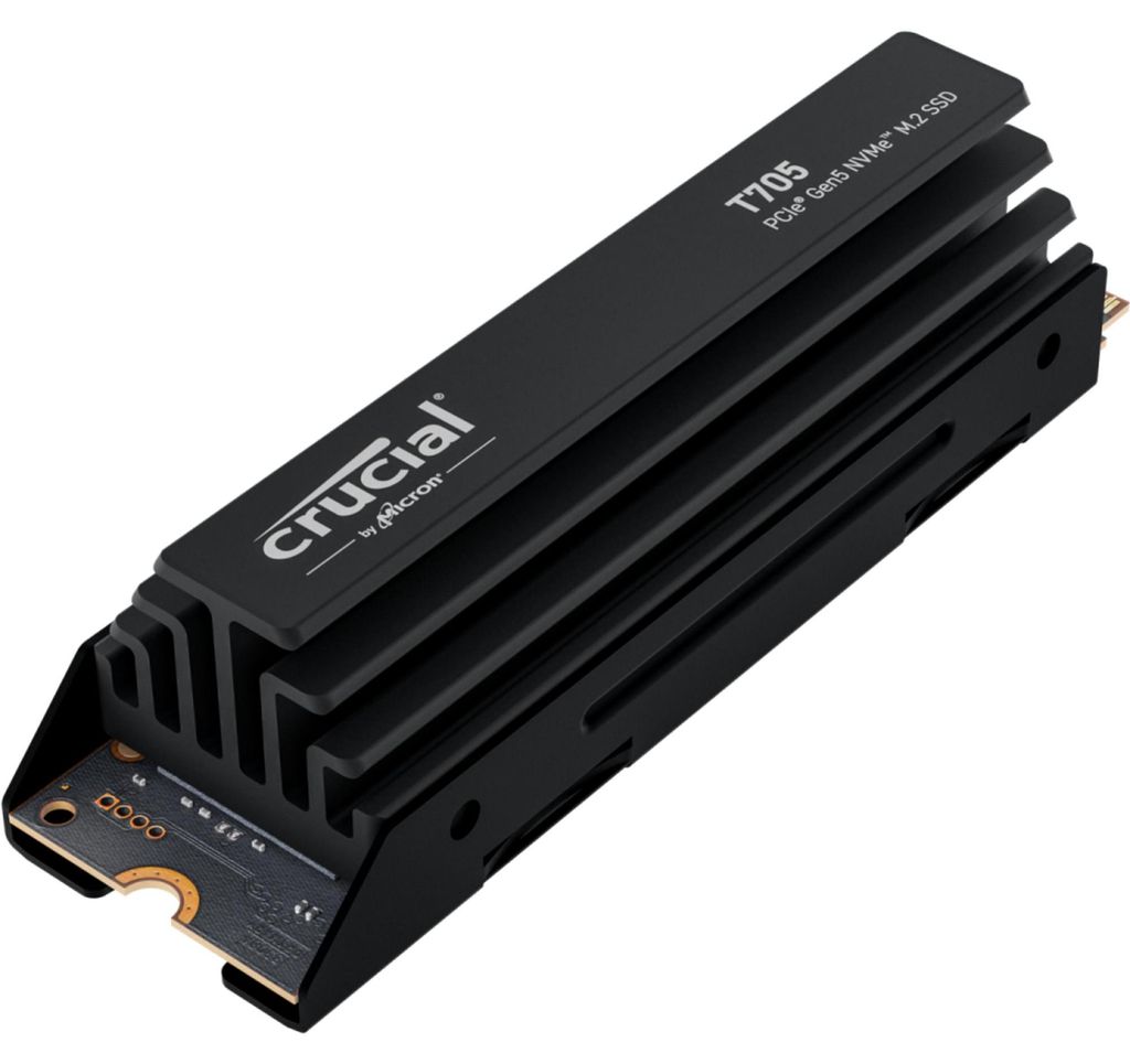Crucial T705 - SSD - verschlüsselt - 1 TB - intern - M.2 Image du produit 