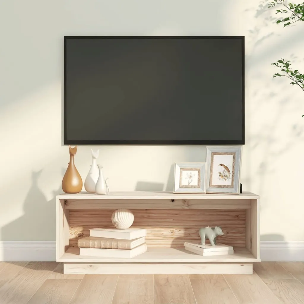 Recensione Mobile TV 90x35x35 cm Maison Exclusive in Legno di Pino - 1