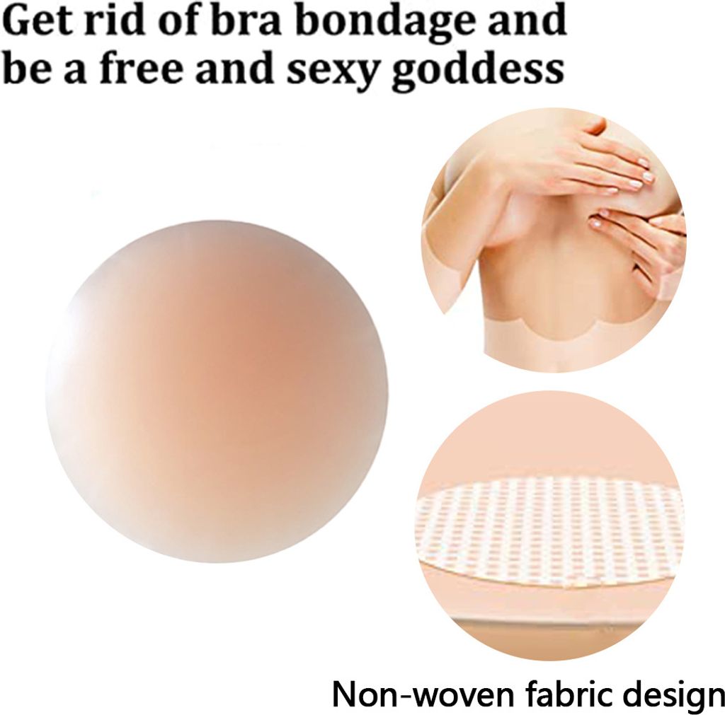 Selbstklebende Silikon-Nippelabdeckungen – Größe A-DD Damen Produktbild 5