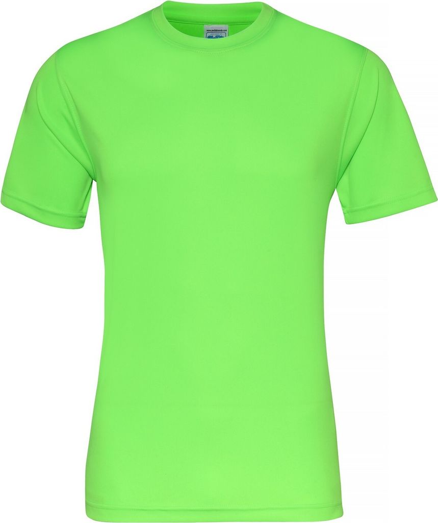 AWDis Just Cool Herren Smooth Kurzarm T-Shirt RW5357 (L) (Elektrik Grün)