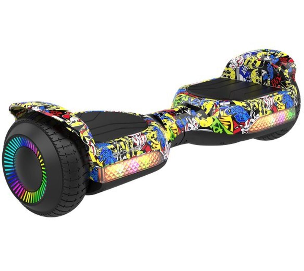 Rebel 6,5" LED Hoverboard, elektrisches Skateboard für Produktbild 
