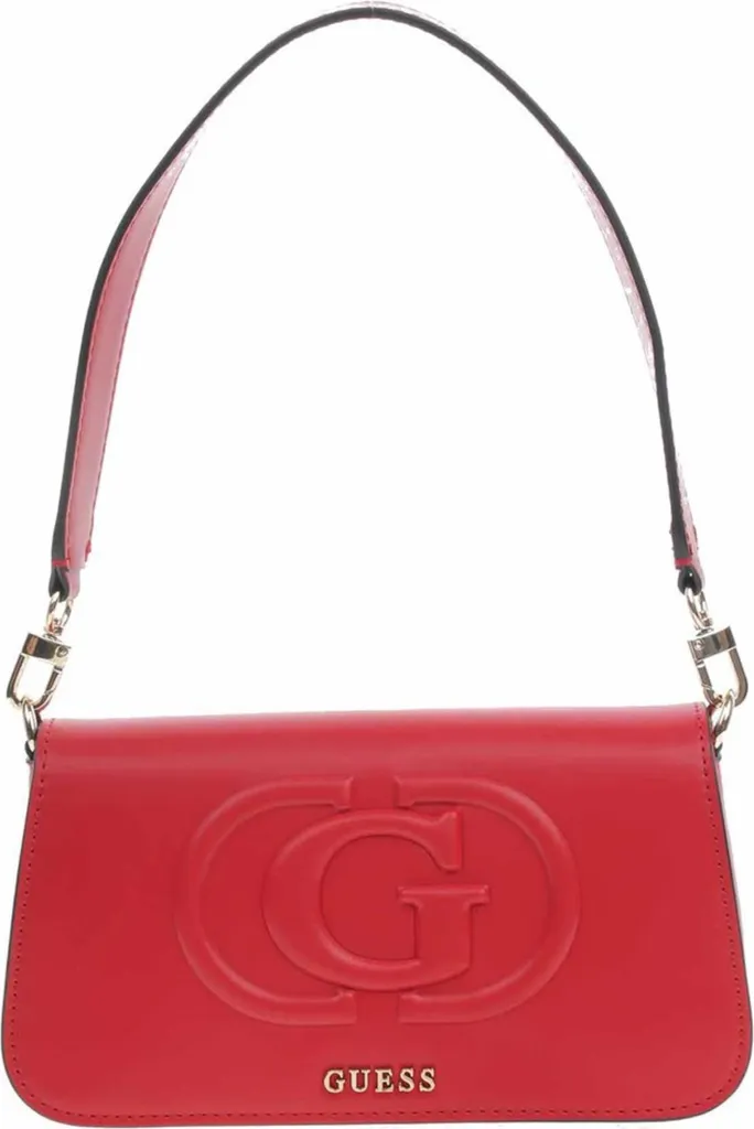 Sac à main Guess rouge idéal pour le travail et les sorties en ville