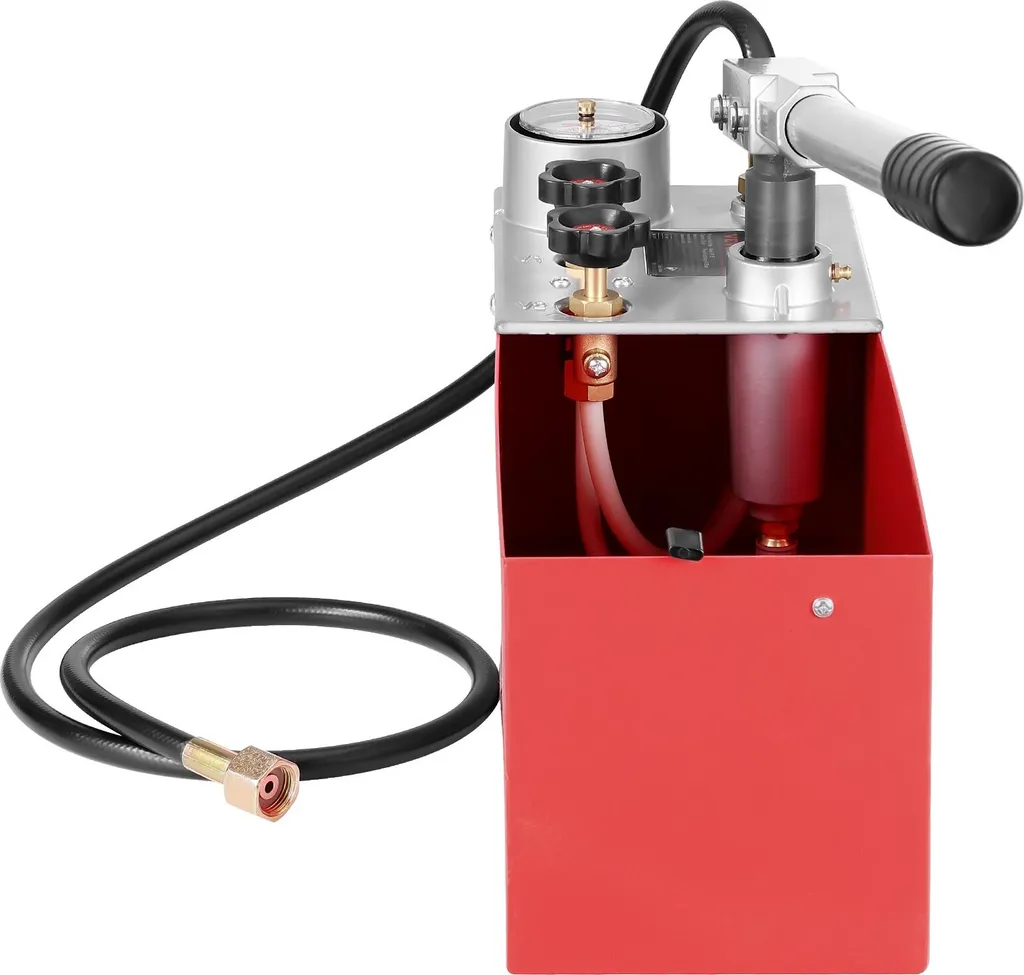 Testeur de pression d'eau pour chauffage et canalisation 25 bars 10L - 10