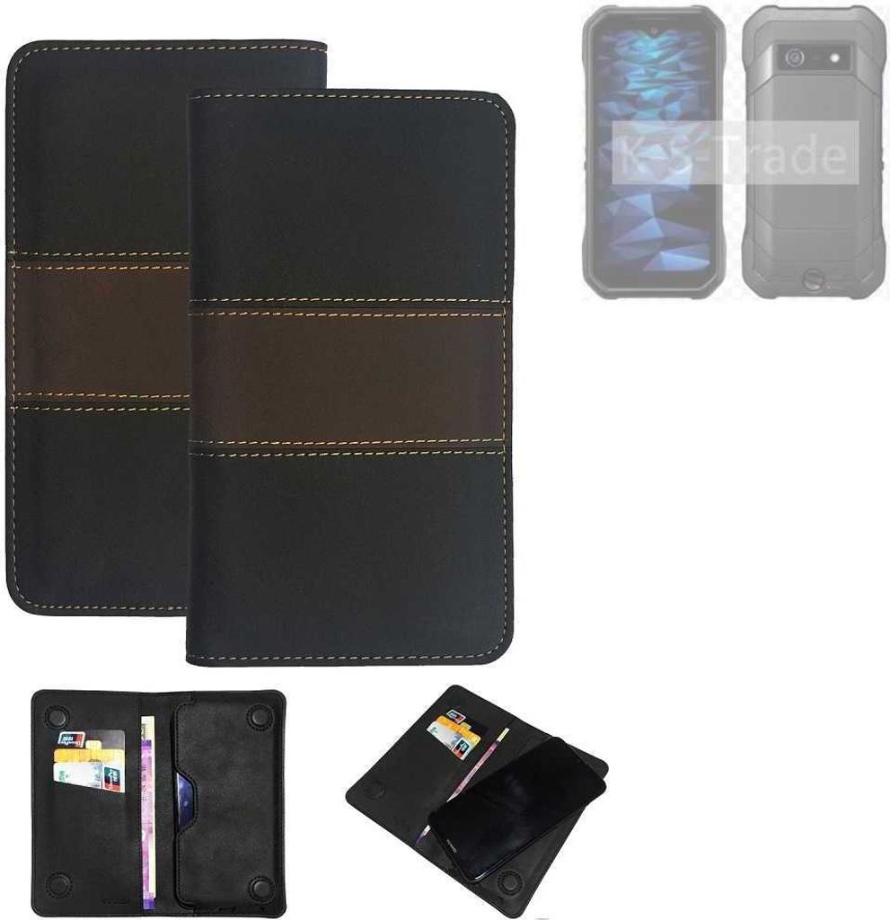 K-S-Trade Hülle Handyhülle kompatibel mit Kyocera DuraForce EX Schutzhülle Walletcase Bookstyle Tasche Schutz Case Handytasche Wallet Cover