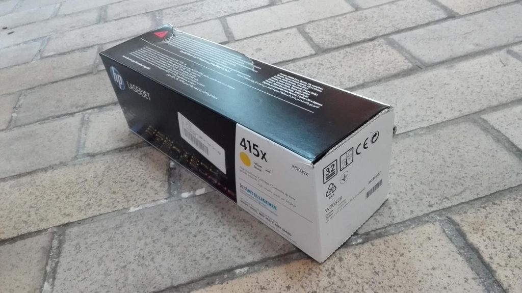 HP 415X - vysoká výťažnosť - žltá - originálna - LaserJet - Obrázok produktu 