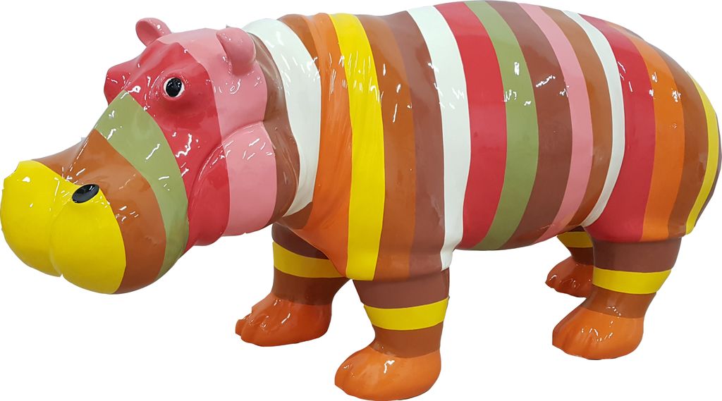 Designer Abstrakte Figur Moderne Figuren Dekoration Nilpferd Garten Skulpturen